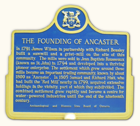  last Friday of the month (except December) at the Ancaster Old Town Hall 
